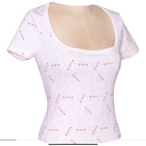 Vintage Alaia logo t-shirt, size FR38 modern day S/M